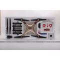 Mais novo zangão zangão câmera profissional 4ch 6 eixos giroscópio brinquedos de controle remoto syma x8hc 2mp rc helicóptero de corrida quadcopter